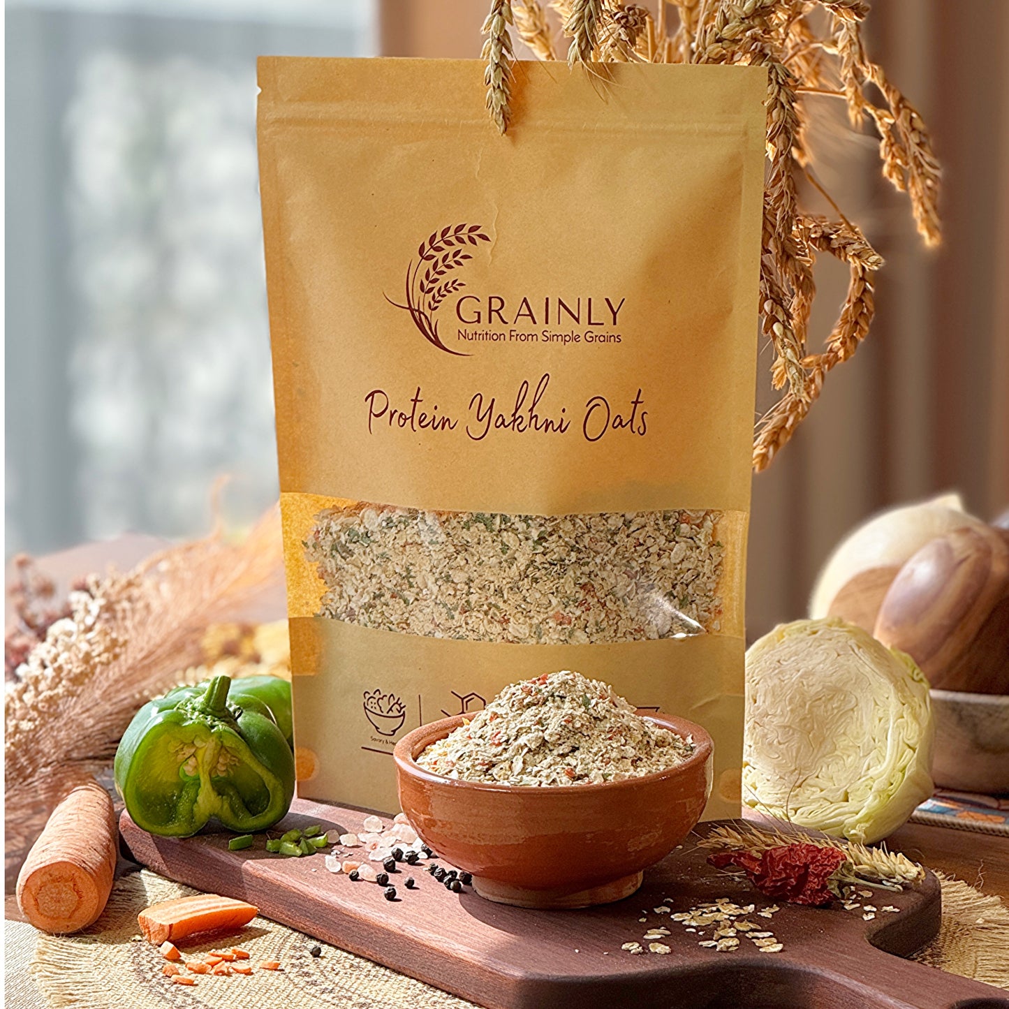 GRAINLY PROTEIN YAKHNI OATS