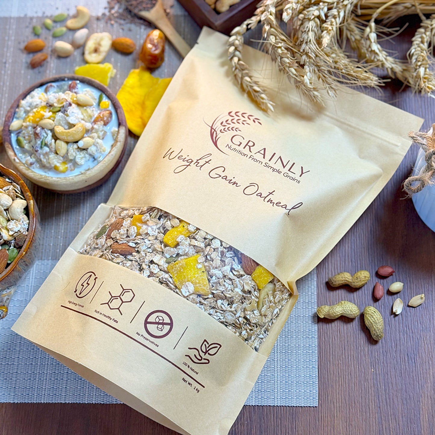 GRAINLY WEIGHT GAIN OATMEAL